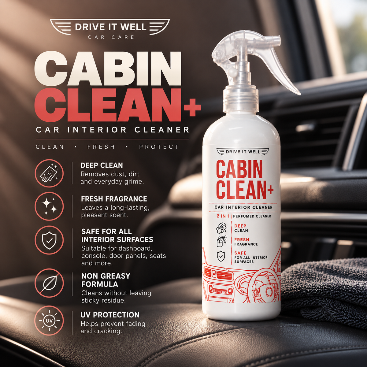 Cabin Clean+